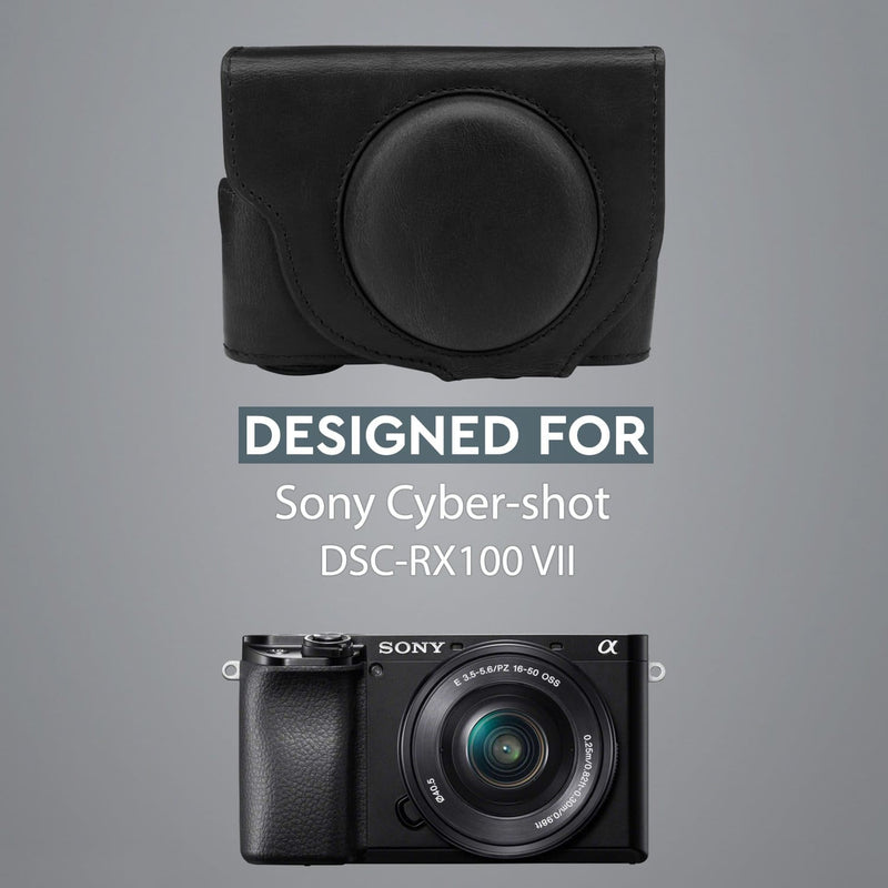 MegaGear Sony Cyber-shot DSC-RX100 VII Ever Ready Leather 