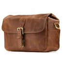 MegaGear Torres Genuine Leather Camera Messenger Bag for 