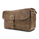 MegaGear Torres Genuine Leather Camera Messenger Bag for 