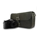 MegaGear Torres Genuine Leather Camera Messenger Bag for 