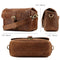 MegaGear Torres Genuine Leather Camera Messenger Bag for 