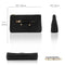 Otto Angelino Designer Women__ Zippered Leather Clutch Purse