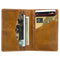 Otto Angelino Genuine Leather Bifold Card and Cash Wallet - 