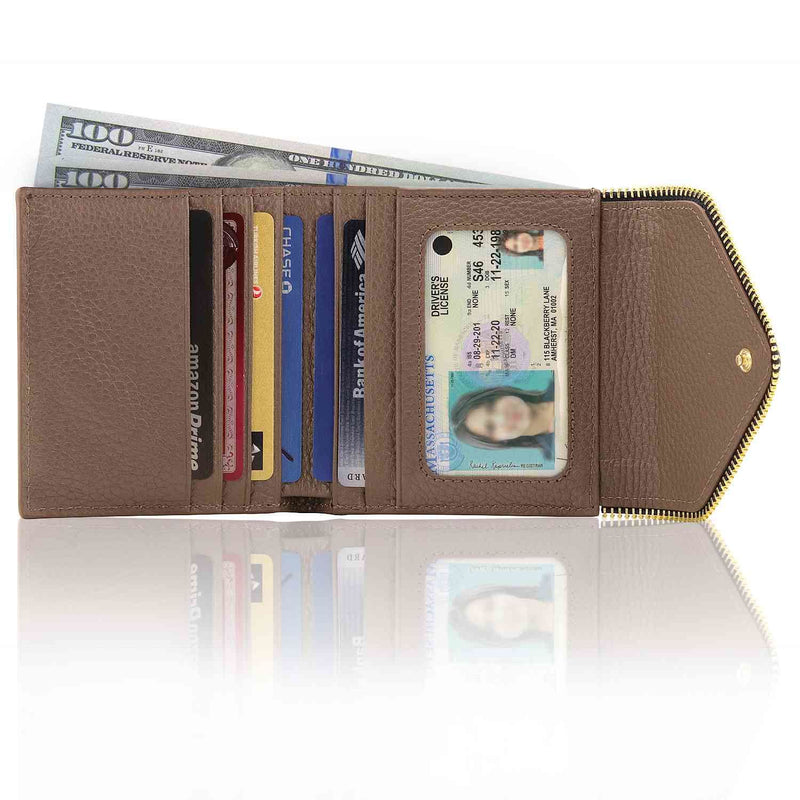 Otto Angelino Genuine Leather Envelope Style Wallet - RFID 