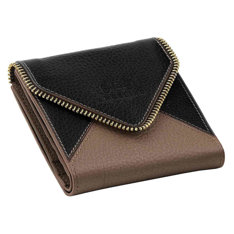 Otto Angelino Genuine Leather Envelope Style Wallet - RFID 