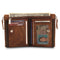 Otto Angelino Genuine Leather Multipurpose Bifold Wallet - 