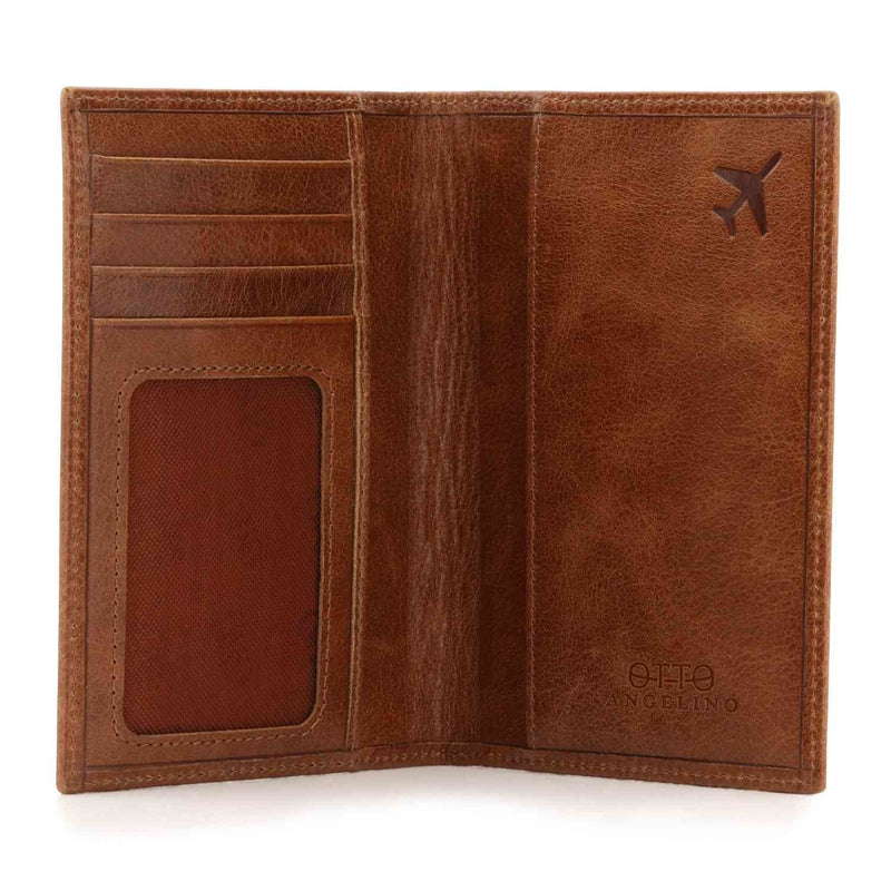 Otto Angelino Angelino Real Leather Passport Wallet, RFID Blocking –  MegaGear Store