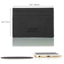 Otto Angelino Slim Genuine Leather Card Holder Wallet for 